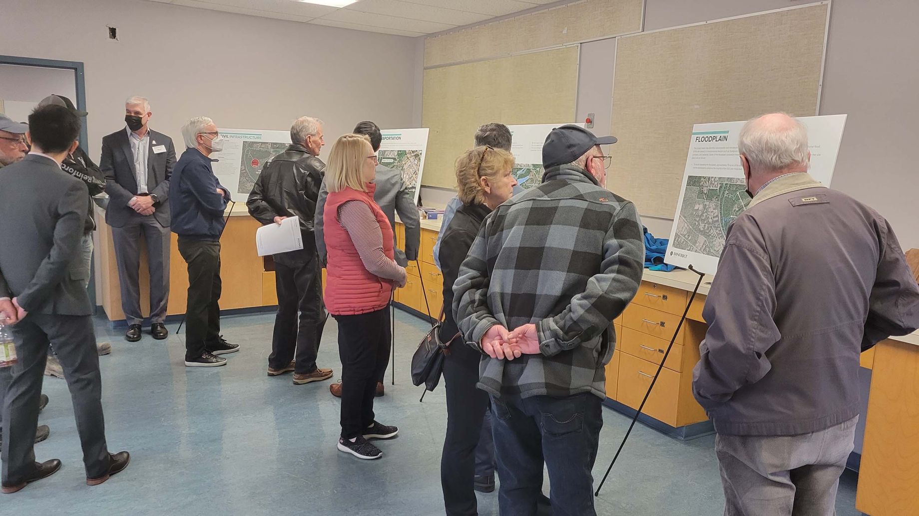 Inside Parksville Community Centre function