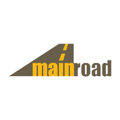 Mainroad Logo yellow and grey